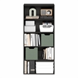 Furinno JAYA 5-Tier AdJUSTable Bookshelf 52 Inch Tall Bookcase Espresso