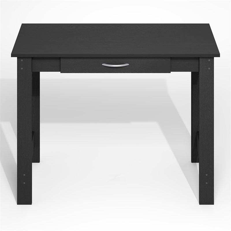 Furinno JAYA H-legs Computer Desk with Drawer Darkwood