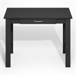 Furinno JAYA H-legs Computer Desk with Drawer Darkwood
