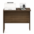 Furinno ROGER 35 Inch Office Desk Reversible Return Modern Walnut