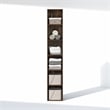 Furinno CUBICLE 6-Tier Closet Organizer Open Shelf Storage Amber Pine