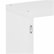 Furinno CUBICLE Extra Thick Cube Wall Mounted Bookshelf White