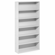 Furinno PASIR 6-Tier Open Storage Bookcase 9.4x31.5x63 White