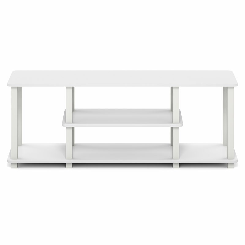 Furinno TURN-S-TUBE 3-Tier No Tools TV Stand for TV up to 50