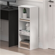 Furinno PASIR 3-Cube Bookcase Closed Back 9.3x12x31.5 Plain White