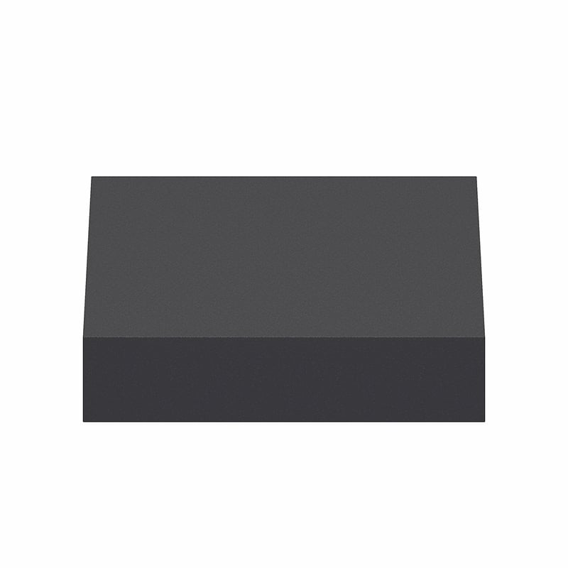 Furinno TANNA 9 x 9 2-in Thick Invisible Brackets Floating Shelves Americano