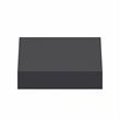Furinno TANNA 9 x 9 2-in Thick Invisible Brackets Floating Shelves Americano