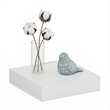 Furinno TANNA 9 x 9 2-in Thick Invisible Brackets Floating Shelves White