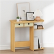 Furinno JAYA 32-Inch 2 Fabric Drawers Open Shelves Console Table. Beech