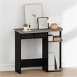 Furinno JAYA 32-Inch 2 Fabric Drawers Open Shelves Console Table. French Oak