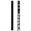 Furinno FULDA Set of 2. 10-Tier Space Saving Storage Shelf Bookcase. Blackwood