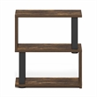 Furinno TURN-N-TUBE 3-Tier Corner Desk Organizers and Accessories. Amber Pine