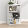 Furinno FANO 3-Tier Adjustable Stackable Bookcase. 15.9 x 23.6 x 36.2 White
