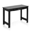 Furinno JAYA 40-Inch Black Narrow Console Table with Drawer. Black