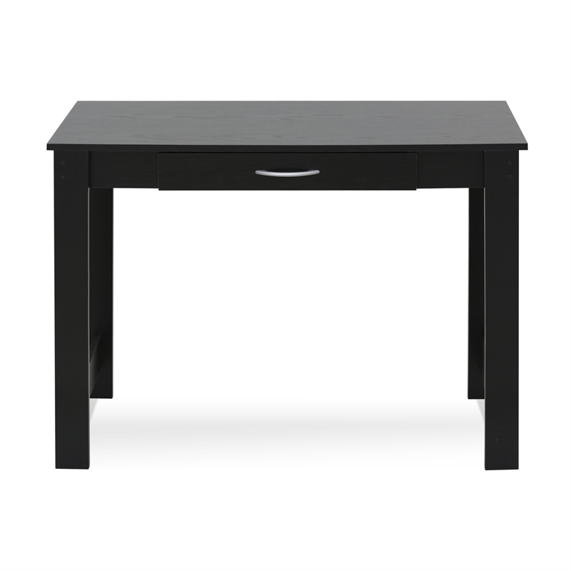 Furinno JAYA 40-Inch Black Narrow Console Table with Drawer. Black