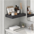 Furinno TANNA 9 x 16 2 Thick Floating Shelves with Invisible Brackets. Americano
