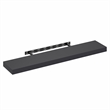 Furinno TANNA 9 x 47 2 Thick Floating Shelves with Invisible Brackets. Americano