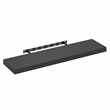 Furinno TANNA 12 x 47 Invisible Brackets 2 Thick Floating Shelves. Americano