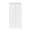 Furinno LUDER 7-Cube Pink Cube Storage Organizer. Bookcase. White/Pink