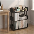 Furinno TURN-N-TUBE 3-Tier Rounded Corner Top Edges Bookcases. Espresso