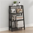 Furinno LADDER 4-Tier Ladder Bookcase. Storage Shelves. Espresso