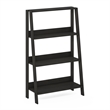 Furinno LADDER 4-Tier Ladder Bookcase. Storage Shelves. Espresso