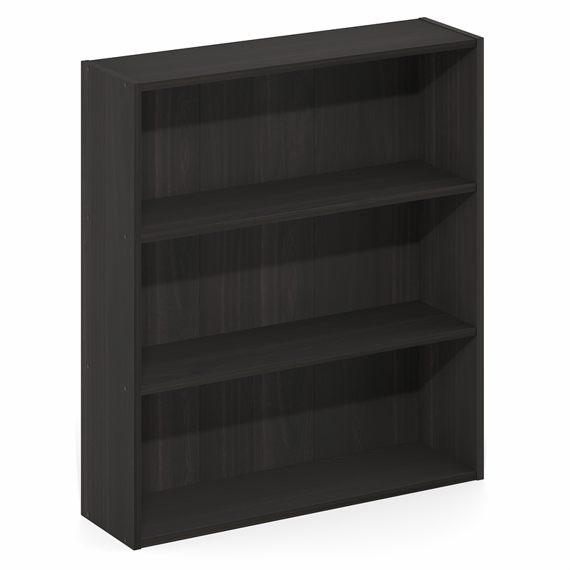 Furinno BASIC 3-Tier Cube Storage Organizer. 7 x 24 x 26. Espresso