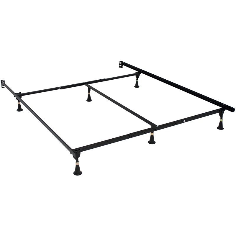 Atlas-Lock Keyhole 6-Glide BedFrame Patent 6-415-465 B1 Queen/Cal-King/East-King