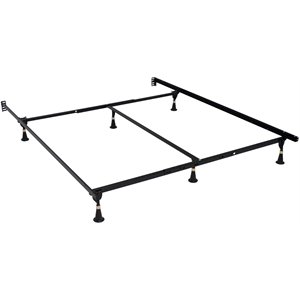 Atlas-Lock Keyhole 6-Glide BedFrame Patent 6-415-465 B1 Queen/Cal-King/East-King