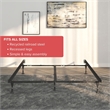 Premium Lev-R-Lock Bed Frame Twin/Full/Queen/Cal King/E. King with 6 Glides