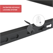 Premium Lev-R-Lock Bed Frame Twin/Full/Queen/Cal King/E. King with 6 Glides