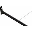 Hollywood Bed Frame Bolt On Bed Rails Twin/Full in Coffee