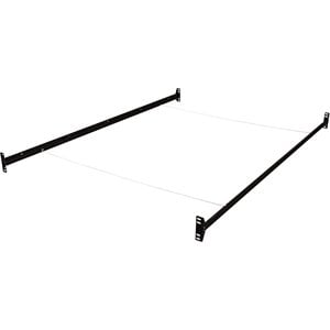 Hollywood Bed Frame Bolt On Bed Rails Twin/Full in Coffee