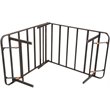 Hollywood Bed Frame Twin Bedder Base in Black