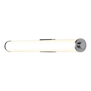 VONN Procyon 25&quot ETL Certified Integrated AC LED Bathroom Lighting in Chrome