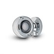 VONN Adjustable Modern Aluminum/Iron ETL Commercial Grade LED Wall Mount Chrome
