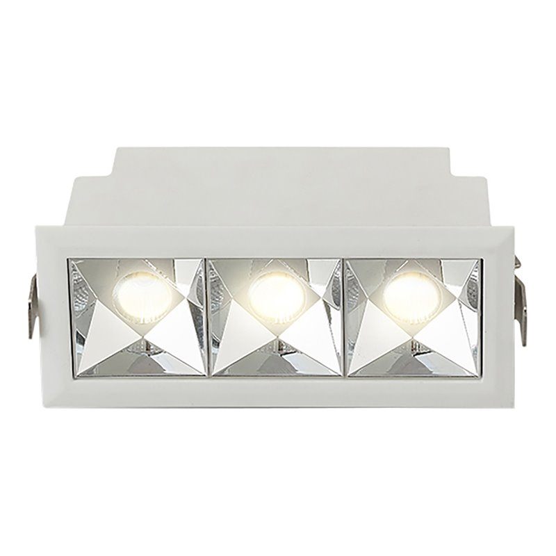 VONN 3-light Aluminum ETL Commercial Grade LED Recessed Downlight w/ Trim White