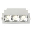 VONN 3-light Aluminum ETL Commercial Grade LED Recessed Downlight w/ Trim White