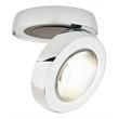 VONN Adjustable ETL Commercial Grade IC Rated LED Wall/Ceiling Mount in Chrome