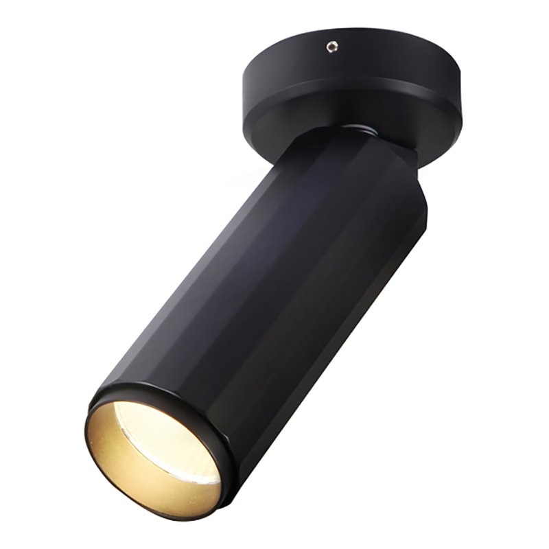 VONN Adjustable ETL Commercial Grade LED Surface Mounted Spotlight in Black