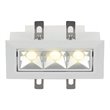VONN 3-light Adjustable ETL Commercial Grade LED Recessed Downlight w/Trim White