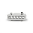 VONN 5-light Adjustable ETL Commercial Grade LED Recessed Downlight w/Trim White