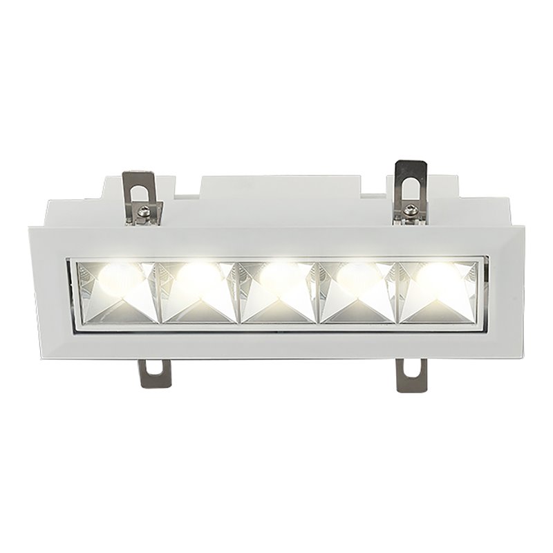 VONN 5-light Adjustable ETL Commercial Grade LED Recessed Downlight w/Trim White