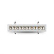 VONN Adjustable ETL Commercial Grade LED Recessed Downlight w/ Trim in White