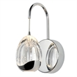 Venezia Integrated LED ETL Certified Wall Sconce Lighting in Polished Chrome