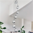 VONN Venezia Integrated LED ETL Certified Aluminum Chandelier - Polished Chrome