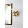 Lucas McKearn Star 1-light Transitional Metal Bath Vanity Light in Gold Leaf