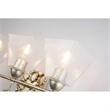 Lucas McKearn Star 3-light Transitional Metal Bath Vanity Light in Silver Leaf