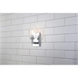 Lucas McKearn Rampart 1-light Metal Bath Vanity Light in Polished Chrome