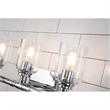 Lucas McKearn Rampart 3-light Metal Bath Vanity Light in Polished Chrome